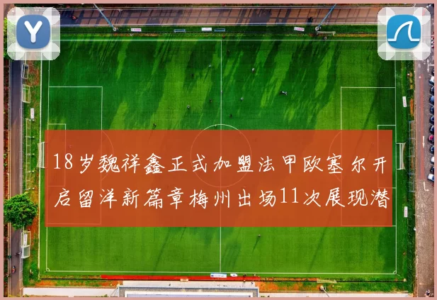 18岁魏祥鑫正式加盟法甲欧塞尔开启留洋新篇章梅州出场11次展现潜力